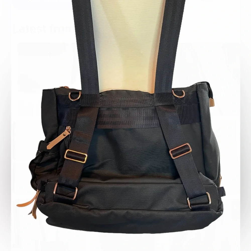 Petunia Pickle Bottom Pivot Pack Diaper Bag Backpack w/Travel Wipes Case & Pouch